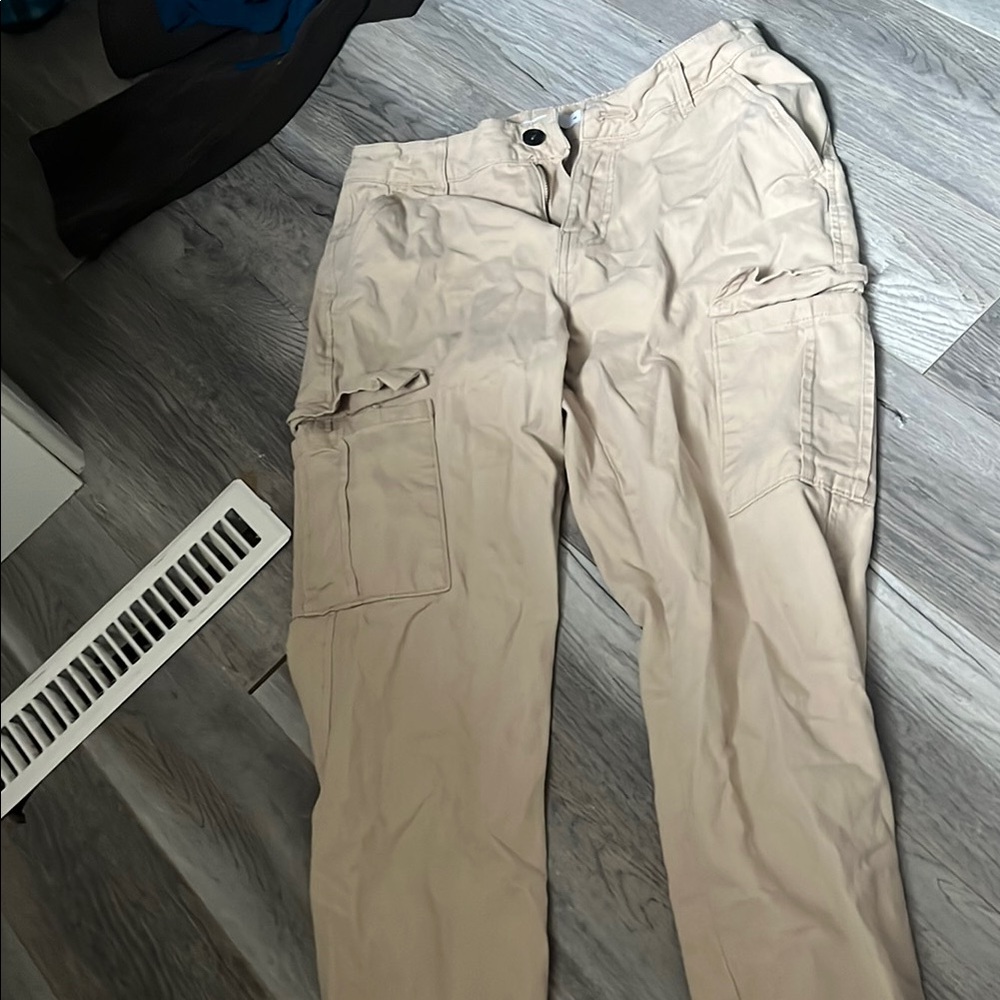 Men's Tan Cargo Pants